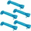 Wolf 1/4" X 50ft Corded Polypropylene Rope - Pack Of 5