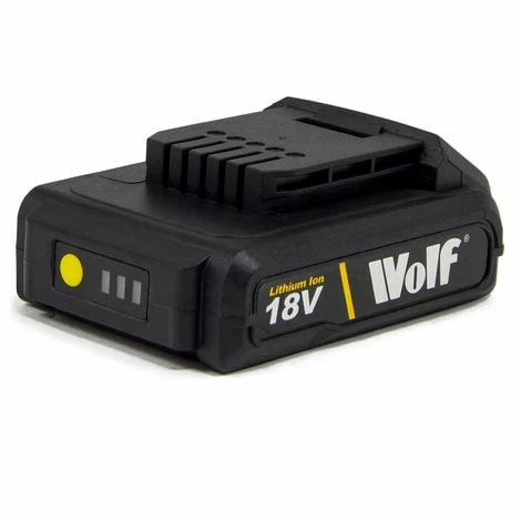 Wolf 18V Li-Ion 1.5Ah Battery Wolf 18V Li-Ion 1.5Ah Battery -WOLF Shop 13206712 1