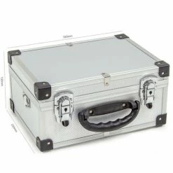 Wolf 320mm Silver Aluminium Storage Case 3 Wolf 320mm Silver Aluminium Storage Case -WOLF Shop 14677097 4