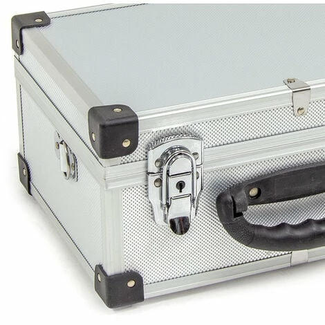 Wolf 320mm Silver Aluminium Storage Case Wolf 320mm Silver Aluminium Storage Case -WOLF Shop 14677097 5