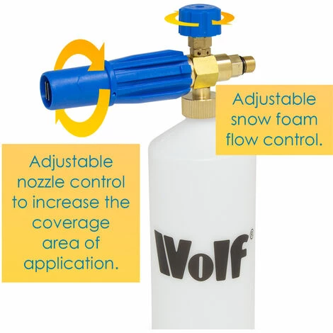 Wolf Snow Foam Applicator with Attachments Wolf Snow Foam Applicator With Attachments -WOLF Shop 34111666 4