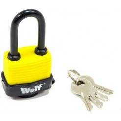 Wolf Security Heavy Duty Padlocks - Pack Of 5 Assorted Sizes -WOLF Shop 39652279 4
