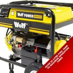 Wolf Petrol Generator WPB9510ES 7500w 9.4KVA 17HP Electric Start -WOLF Shop 50827944 4