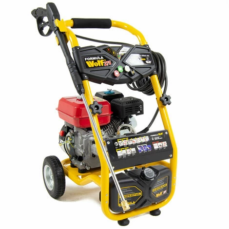 Formula Wolf 275 Petrol Pressure Washer, Curved Lance, Turbo Nozzle, Patio Cleaner & Oil Formula Wolf 275 Petrol Pressure Washer, Curved Lance, Turbo Nozzle, Patio Cleaner & Oil -WOLF Shop 54309151 1