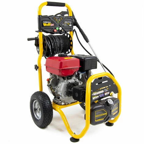 Formula Wolf 500 Petrol Pressure Washer, Curved Lance, Turbo Nozzle, Patio Cleaner & Oil Formula Wolf 500 Petrol Pressure Washer, Curved Lance, Turbo Nozzle, Patio Cleaner & Oil -WOLF Shop 54309153 1