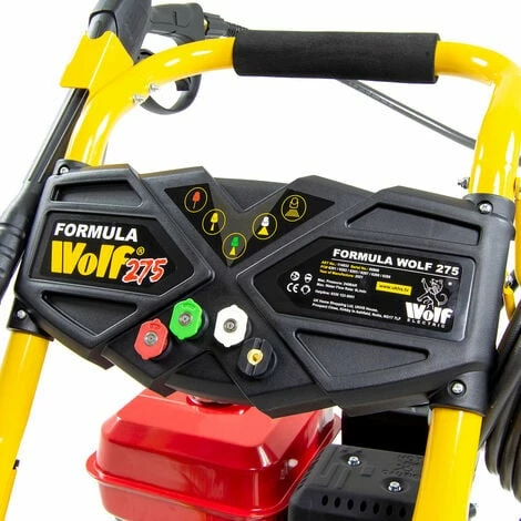 Formula Wolf 275 Petrol Pressure Washer, Curved Lance, Turbo Nozzle, Patio Cleaner, Oil & Snow Foam Kit Formula Wolf 275 Petrol Pressure Washer, Curved Lance, Turbo Nozzle, Patio Cleaner, Oil & Snow Foam Kit -WOLF Shop 54309158 3
