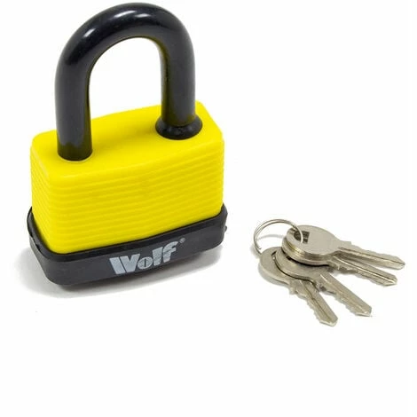 Wolf Heavy Duty 65mm Padlock - Pack of 3 Wolf Heavy Duty 65mm Padlock - Pack Of 3 -WOLF Shop 59470207 2