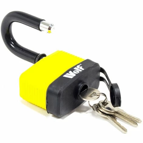 Wolf Heavy Duty 65mm Padlock - Pack of 3 Wolf Heavy Duty 65mm Padlock - Pack Of 3 -WOLF Shop 59470207 3