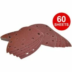 Wolf 60 Pack G80 Triangular Sanding Sheets