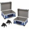 Wolf 320mm Aluminium Case In Blue - Set Of 2
