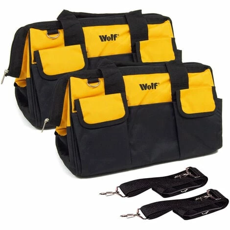 Wolf 470mm Heavy Duty Tool & Travel Bag - Pack of 2 Wolf 470mm Heavy Duty Tool & Travel Bag - Pack Of 2 -WOLF Shop 63565222 1
