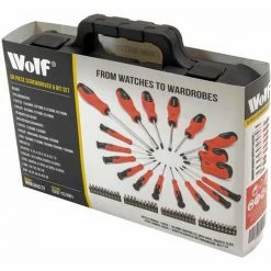 Wolf 116pc Screwdriver And Bit Set 3 Wolf 116pc Screwdriver And Bit Set -WOLF Shop 63566808 4