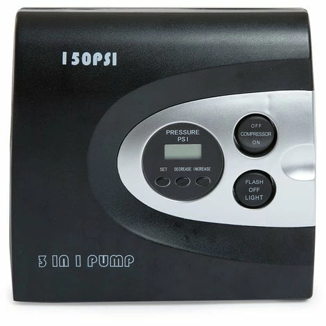 Wolf 3 in 1 Digital Tyre Inflator, SOS Light & Torch Wolf 3 In 1 Digital Tyre Inflator, SOS Light & Torch -WOLF Shop 7021526 2