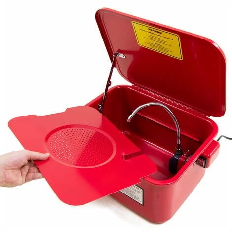 Wolf 3.5 Gallon Bench Top Parts Washer Cleaning & Degreasing Tank Wolf 3.5 Gallon Bench Top Parts Washer Cleaning & Degreasing Tank -WOLF Shop 7022212 5